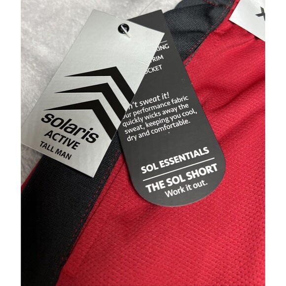 NWT Men's Solaris Active Tall Man - SOL Essentials - Size XLT w/Phone Pocket - Picture 4 of 10
